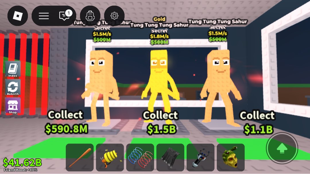 Roblox Game Item - Tung Tung Tung Sahur, Hobbies & Toys, Toys & Games