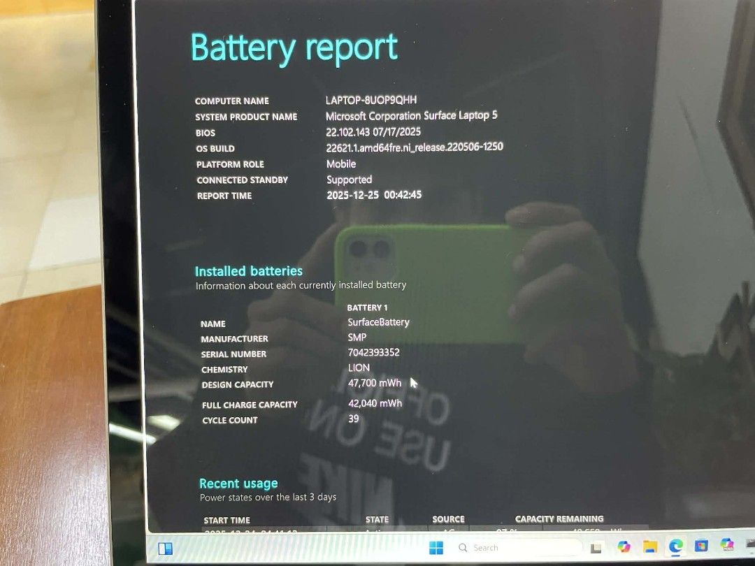 RUSH FOR SALE LAPTOP MICROSOFT FACE PRO 5 (Category: Laptops & Notebooks) located in Manila. Submitted by zenowl-bcfe00 (Listing ID 1412579708, Image 3). Description: RUSH FOR SALE LAPTOP MICROSOFT FACE PRO 5 I5 12TH GEN 8GB RAM AT 256SSD 2 IN 1 PWEDI SIYA TABLE TOUCHSCREEN NO HISTORY REPAIR AT NO ISSUE AT MAKINIS ORIGINAL CHARGER DM ME OR TXT AND CALL ME 09535698986 PAG SURE BUYER KA MAY BAWAS PA YUNG PRICE .