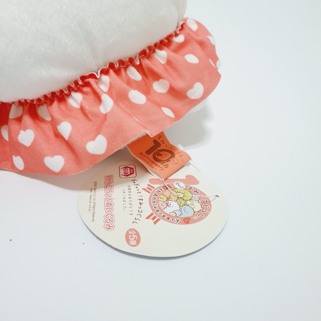 San-x Sumikko Gurashi 10th Anniversary Tapioca Plush (Category: Plushies & Soft Toys) located in Taytay. Submitted by kyo.mono (Listing ID 1412567651, Image 2). Description: 💟Follow us on IG: kyo.mono for faster replies TikTok: kyo.mono_ for videos and review Brand new with paper tag Auth from Japan Actual photo posted Approx. 10.5".