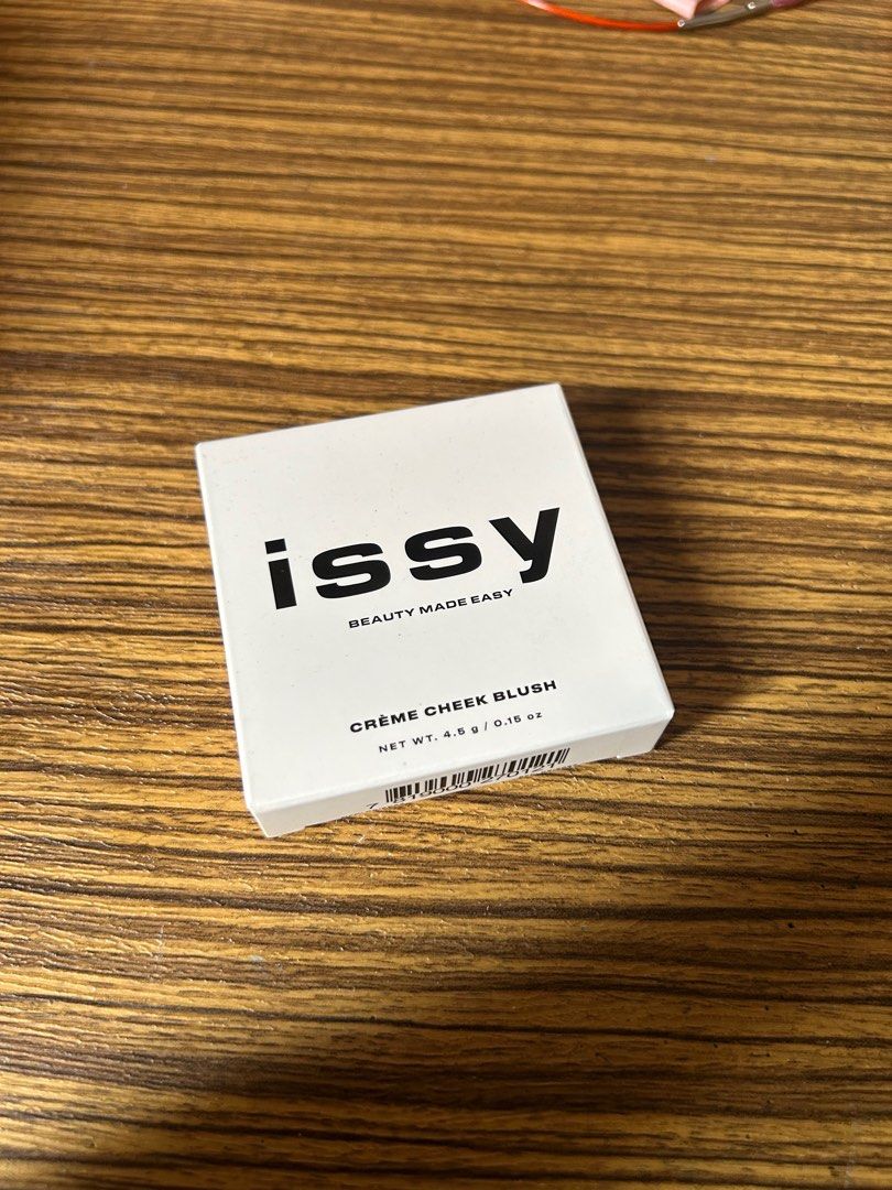 SEALED Issy & Co. Creme Cheek Blush (Category: Makeup) located in Quezon City. Submitted by sofierz (Listing ID 1412591836, Image 1). Description: - Shade: Slap - Expiry: 09/2027 - RFS: extra.