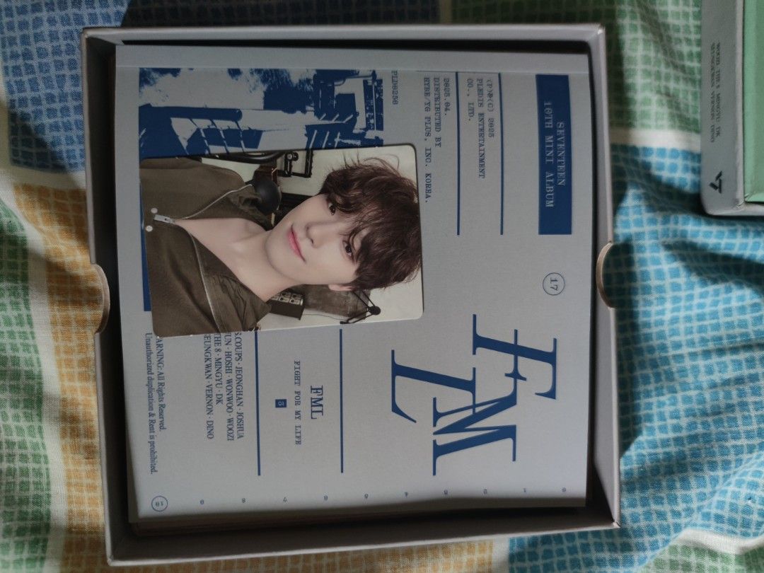 Seventeen FML 10th Mini Album (Unsealed) (Category: CDs & DVDs) located in Caloocan City. Submitted by heykats (Listing ID 1412566967, Image 3). Description: .