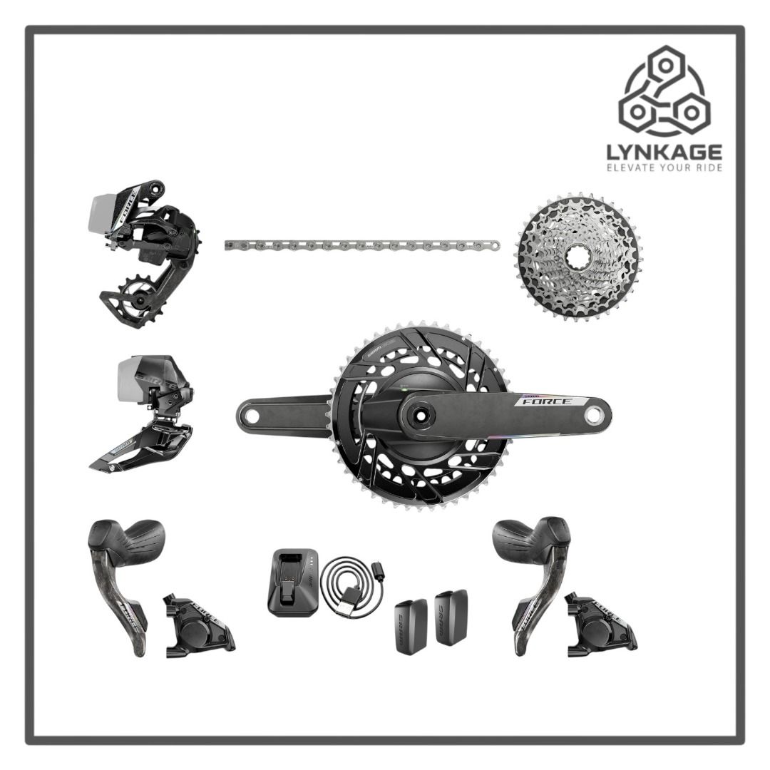 SRAM — SRAM Force E1 Powermeter Full Groupset — groupsets