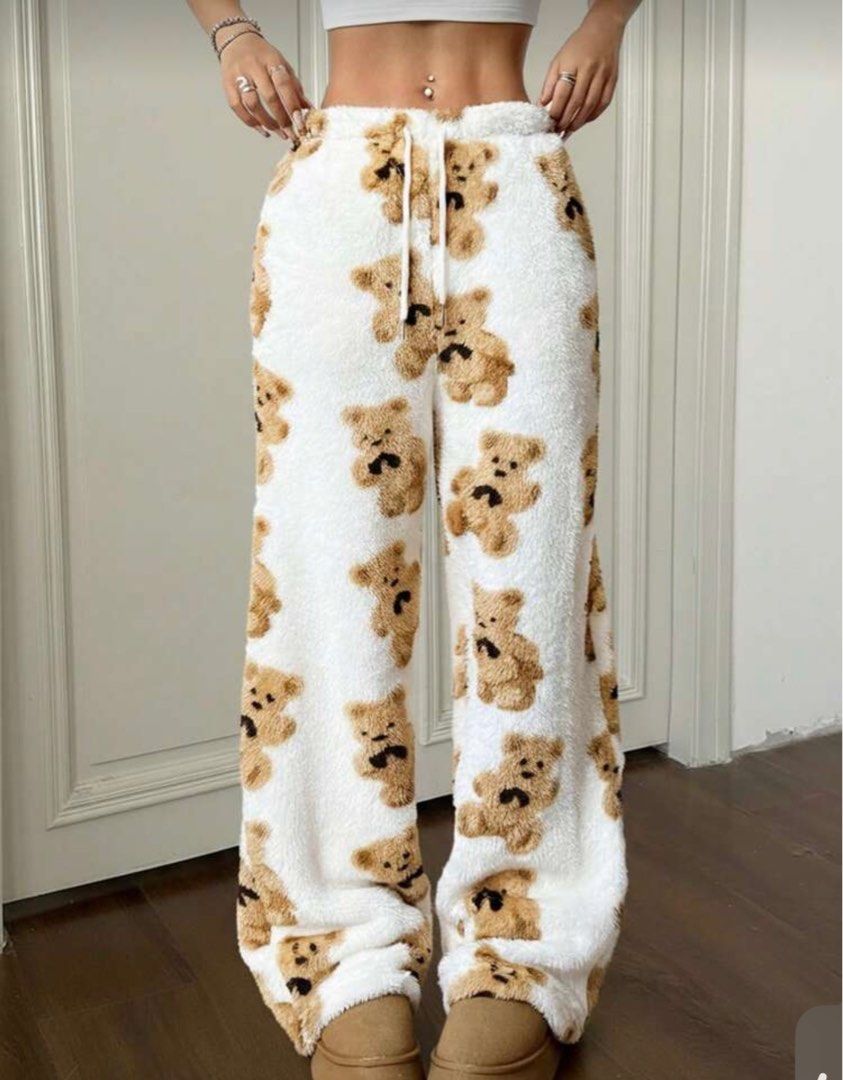Teddy Bear Print Pajama Pants (Category: Other Bottoms) located in Manila. Submitted by purpleeeshop (Listing ID 1412577963, Image 1). Description: .