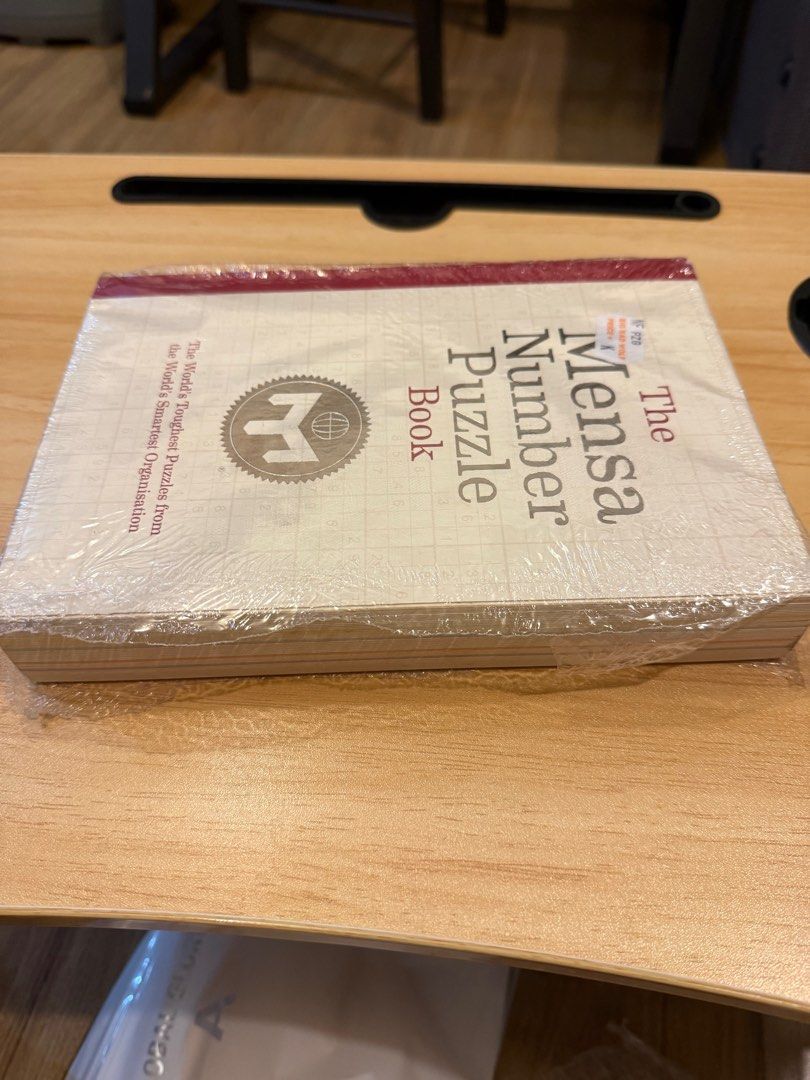 The Mensa Number Puzzle Book (Category: Textbooks) located in Quezon City. Submitted by tuscanytree (Listing ID 1412675547, Image 2). Description: Soft bound minimal tanning of pages and edgrs No handwriting Binding intact.