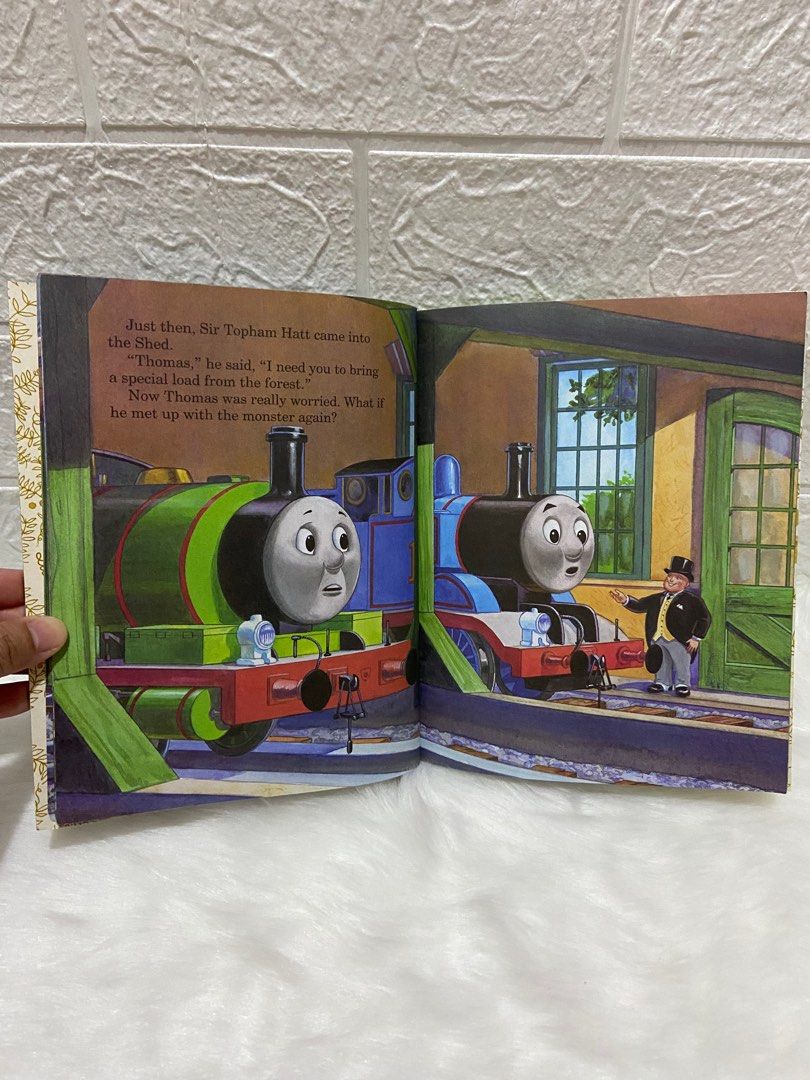 Thomas and Friends — Thomas and the Dinosaurs (Category: Children's Books) located in Caloocan City. Submitted by dmbooknook (Listing ID 1412593400, Image 3). Description: - Very good used condition - Hard cover, medium-sized - Colorful Illustration 📍 Books are preloved and may have flaws like tears, creases, shelf wear, small writing, tanning, foxing, etc. Please manage your expectations. Happy Reading! 📚🩵 - Children’s books - Toddlers’ books