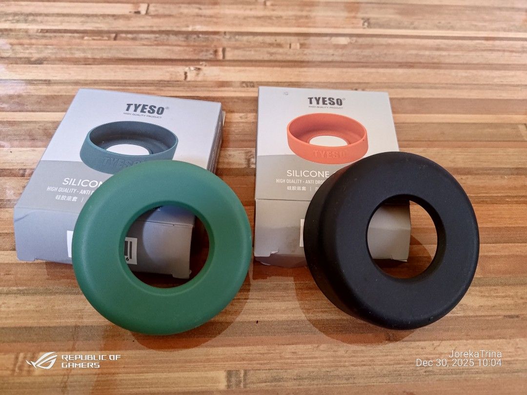 Tyeso protective silicone Boot, Tumbler Boot accessories (Category: Other Food & Drinks) located in San Fernando. Submitted by masterambrose13 (Listing ID 1412535778, Image 1). Description: Tyeso protective silicone Boot, Tumbler Boot accessories for 1050ML or 1300ML. size 7.6cm.