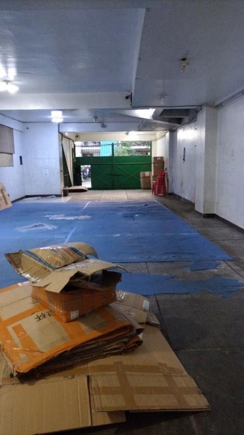 Warehouse Garage for Rent (Category: Commercial) located in Quezon City. Submitted by m_here (Listing ID 1412551492, Image 2). Description: A ground floor commercial space for rent For commercial use or parking Located at Sampaloc Manila near Retiro St. 120 sq meters With 1 T/B Not prone to flooding Send PM for video.