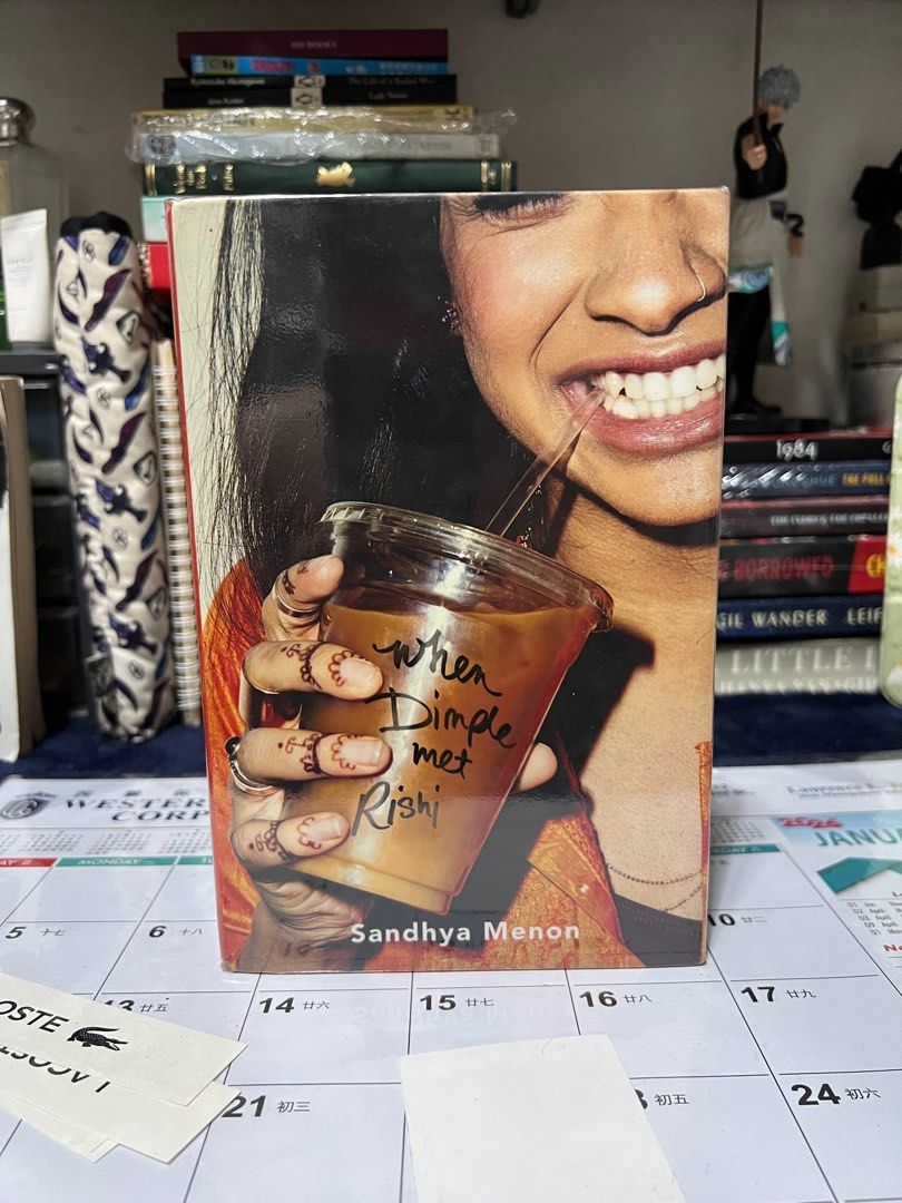 When Dimple Met Rishi by Sandhya Menon (Category: Storybooks) located in Manila. Submitted by machib (Listing ID 1412686360, Image 1). Description: - "When Dimple Met Rishi" by Sandhya Menon - Bought from National Bookstore - Never read, stains from storage #booktok #bookstagram #youngadult #literature.