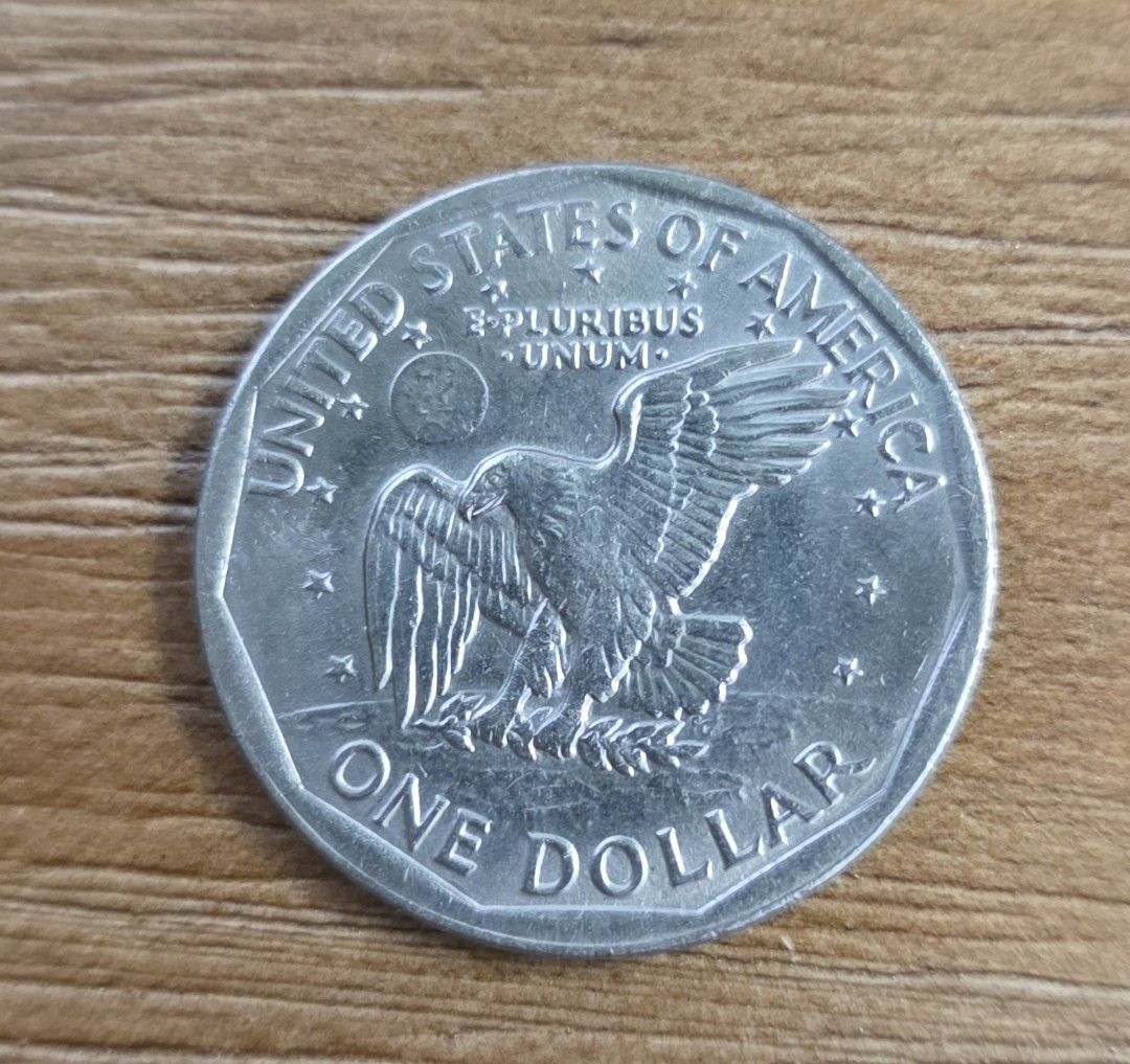 美國1979年1元硬幣共1枚(品相實物如圖), 興趣及遊戲, 收藏品及紀念品, 錢幣- Carousell