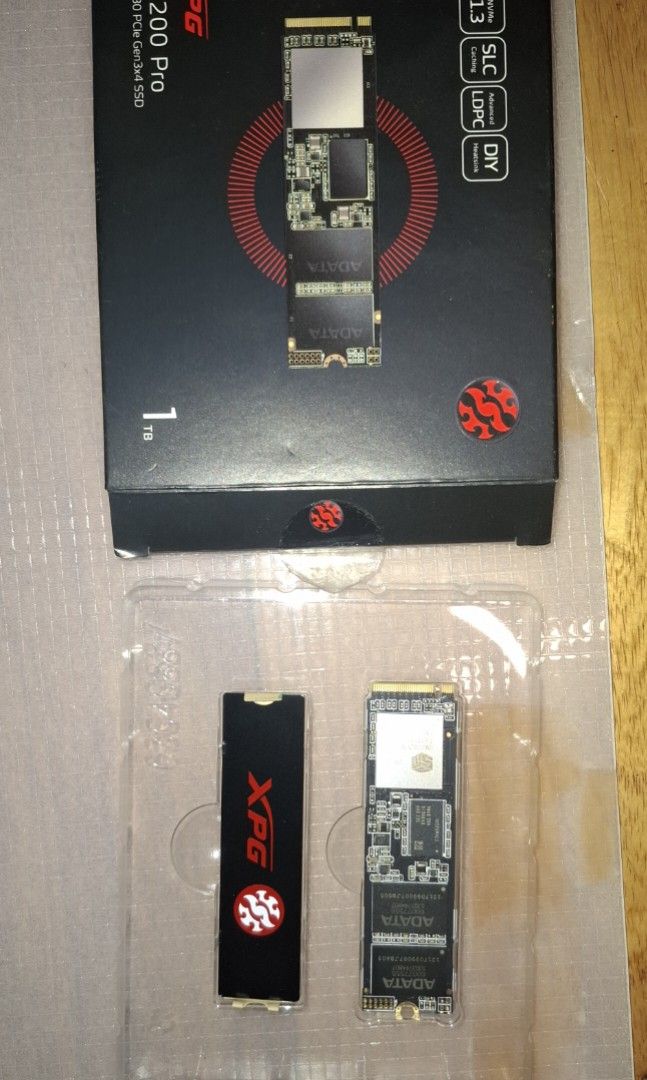 ADATA SX8200 PRO 1TB NVME (Category: Computer Parts) located in Caloocan City. Submitted by mltoysph (Listing ID 1412804647, Image 1). Description: opened but brand new / unused.