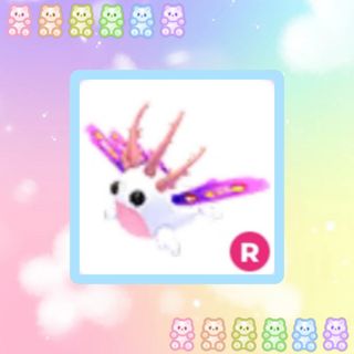 ADOPT ME FLY RIDE FROST UNICORN, Video Gaming, Video Games, Others on ...
