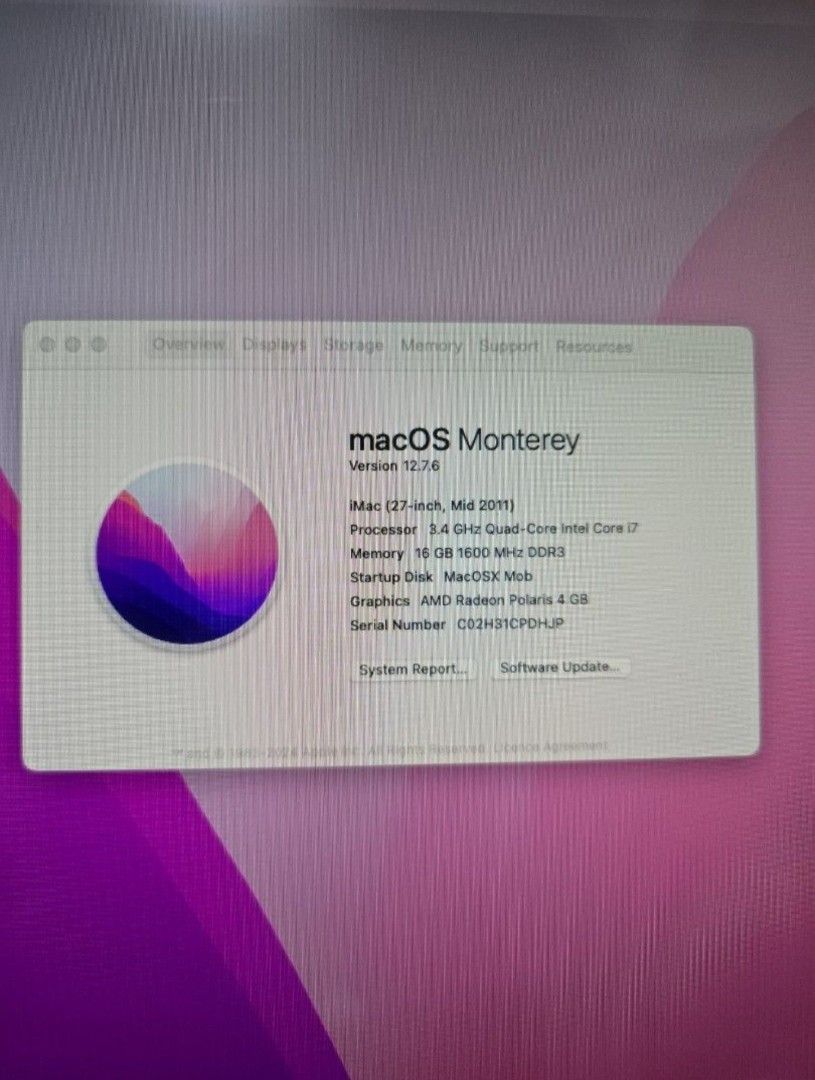 Apple iMac 27-inch (Mid 2011)65605963366658111