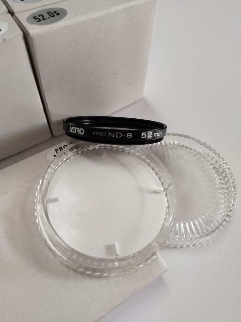 Astro Pro ND-8 52 mm Lens Filter (Category: Lens & Kits) located in Bulacan. Submitted by ourdailybreads (Listing ID 1412750756, Image 2). Description: 99 each.