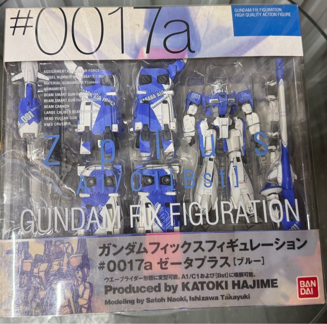 Gundam GUNDAM FIX FIGURATION #0017a MSZ-006A1/C1 Zplus ブルー