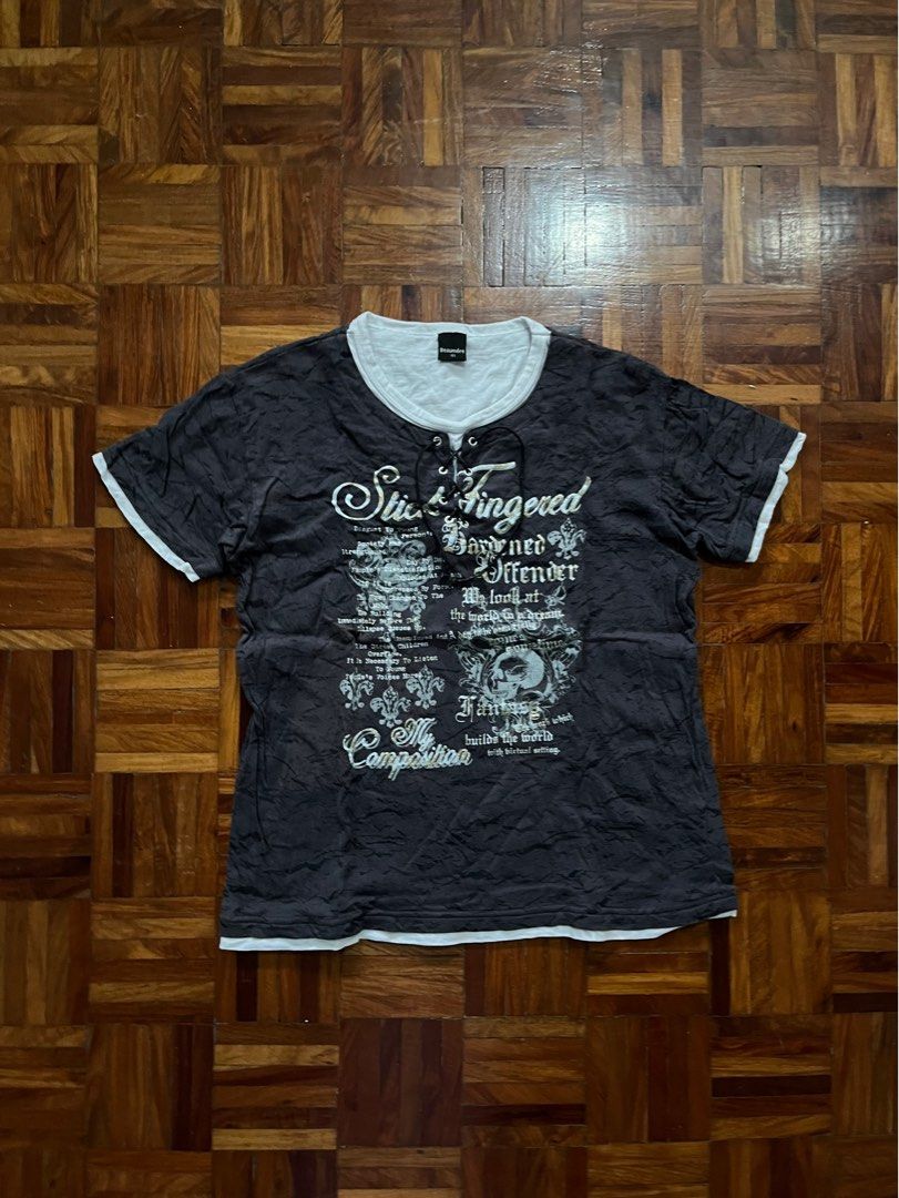 Beaumere Archive Lace Up Shirt (Category: Tshirts & Polo Shirts ) located in Paranaque City. Submitted by esotericgarbage_ (Listing ID 1412766681, Image 1). Description: 18.5x23.