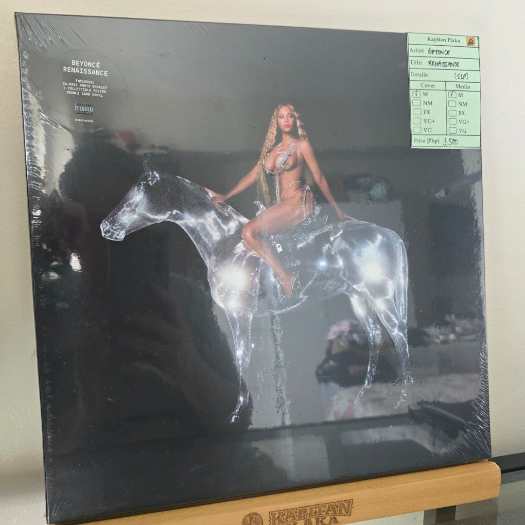Beyonce-Renaissance (2LP; with booklet,poster) (Category: Vinyls) located in Taguig. Submitted by Kapitan_Plaka (Listing ID 1412728802, Image 1). Description: sealed/brand new.