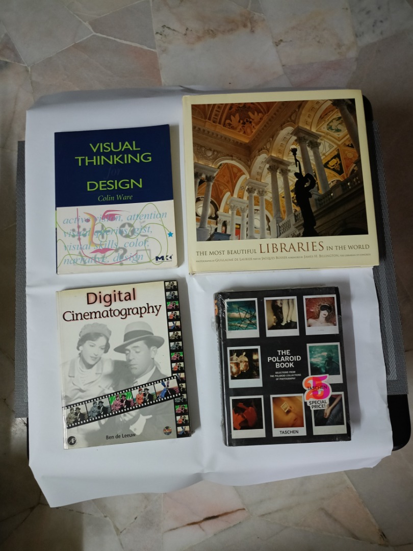 Book Bundle: Visual Thinking, Libraries, Digital Cinematography ...