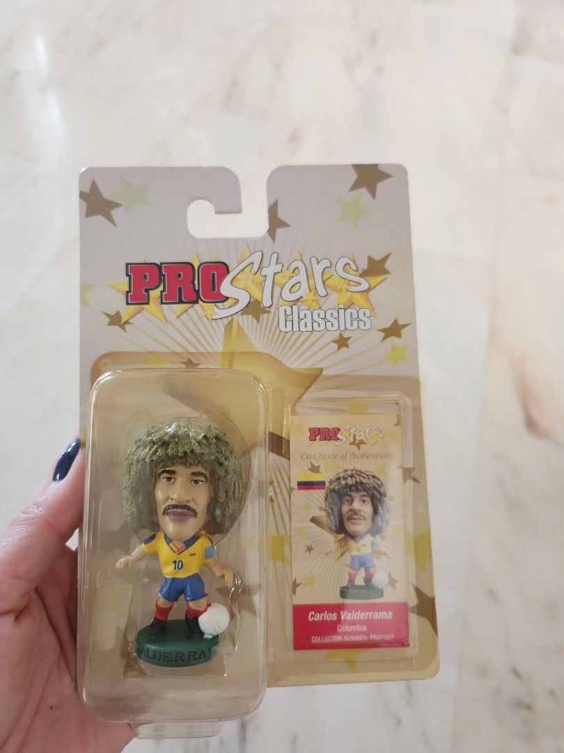 50★carlos valderrama★prostars★フィギュア 50☆carlos valderrama☆prostars☆フィギュア ProStars Carlos