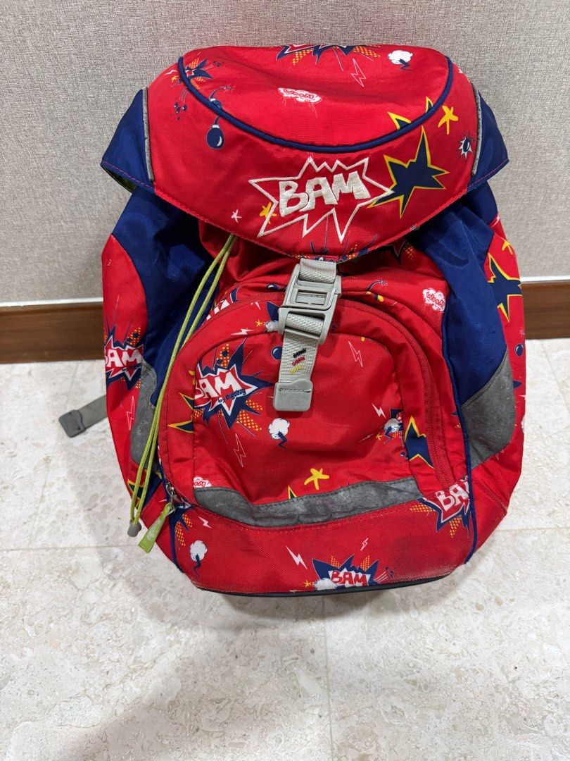 Ergobag Backpack (Category: Diaper Bags & Wetbags) located in Singapore. Submitted by shanzter (Listing ID 1412719817, Image 1). Description: Giving away for free. Collect from my doorstep. No meetups. Well used but still usable if you’re not fussy. Good bag for heavy loads. Adjustable back strap as the child grows up to 150cm. Self collection from Lakeholmz condo (walking distance from Lakeside MRT). .