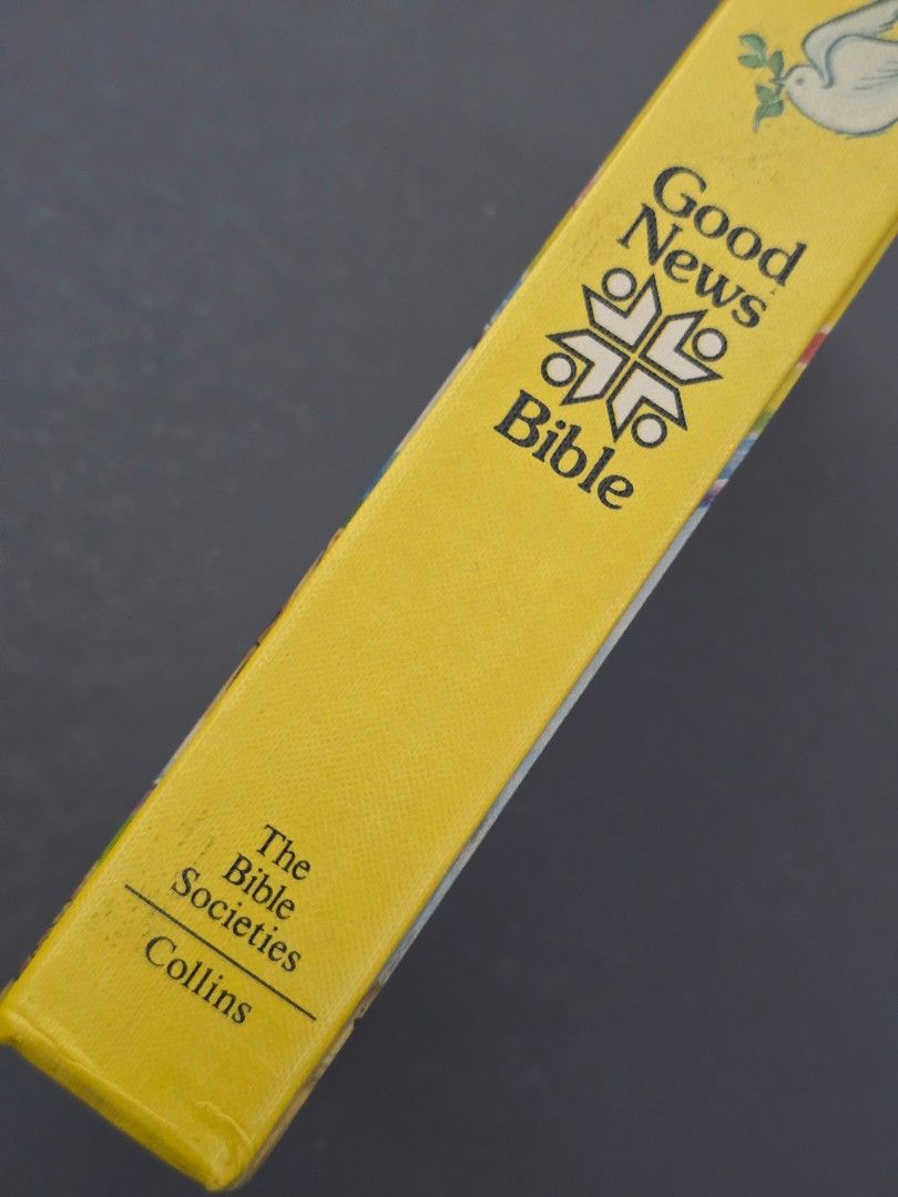 Good News Bible (Hardbound) (Category: Religion Books) located in Dasmarinas. Submitted by curatedreadsbykat (Listing ID 1412737647, Image 2). Description: ✨ Secondhand ✨ This is a preloved copy so kindly manage your expectations. May have flaws like dents, tanning, foxing, writings, etc. ✨ Kindly swipe left on the picture section of the listing to see the condition of the book..