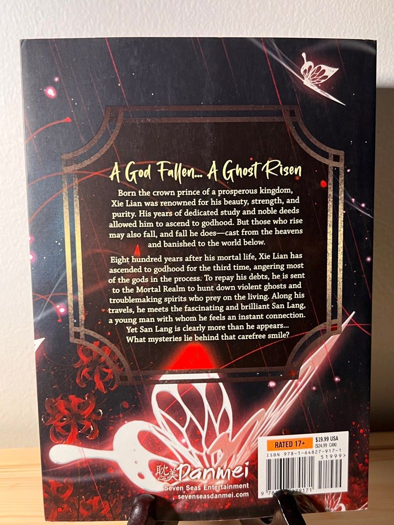 Heaven Official's Blessings Volume 1 (Category: Storybooks) located in Quezon City. Submitted by llechefran (Listing ID 1412849175, Image 2). Description: .