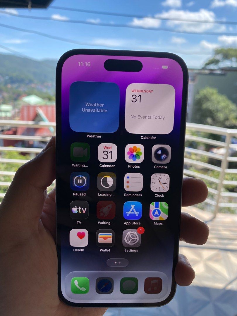 iPhone 14 Pro 256gb Dual Sim (Category: iPhone 14 Series) located in San Carlos. Submitted by marco1199 (Listing ID 1412730289, Image 3). Description: iPhone 14 Pro 256gb Dual Physical Sim Factory Unlock 75% Battery Health Matagal pa malowbat .