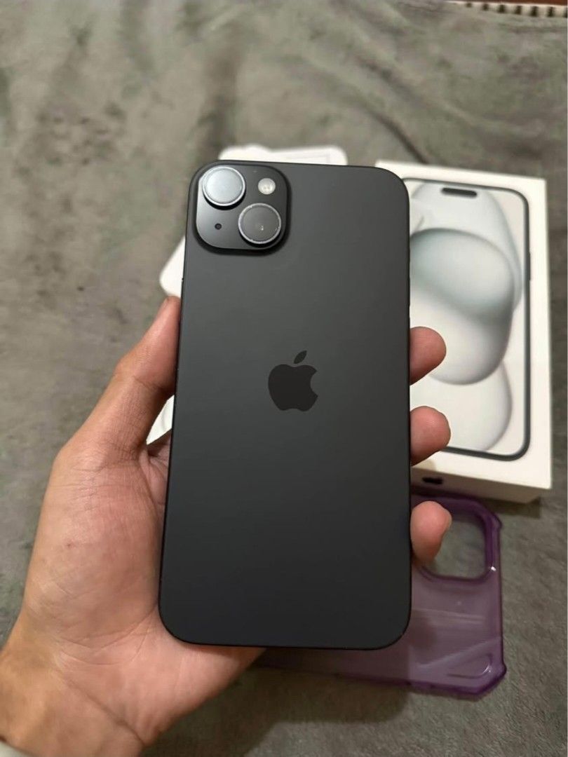 iPhone 15 Plus 128gb 2 Month Old NTC No Issue (Category: iPhone 15 Series) located in Taguig. Submitted by kurtsmithc (Listing ID 1412057077, Image 2). Description: iPhone 15 Plus 128gb FU For Sale or Swap Factory Unlocked Anysim Working NTC Approved ZP/A True Tone Working Face ID Working 100% Battery Health Under Warranty Till September 2026 With 1m Original Cable With Box same IMEI With Receipt With 1 Case Swapping Price is Higher than Selling 