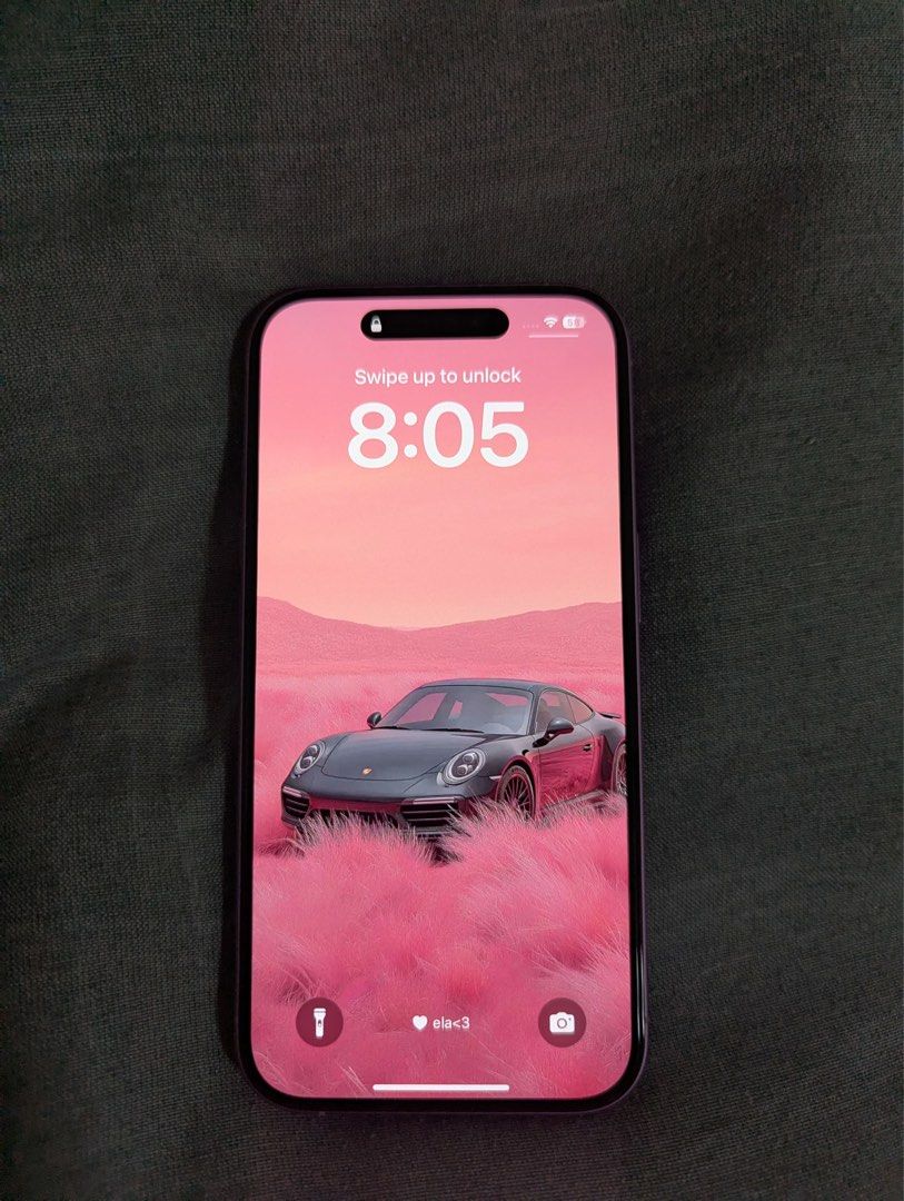 IPHONE 16 (Category: iPhone 16 Series) located in San Fernando. Submitted by _seonhohada (Listing ID 1412817559, Image 1). Description: IPHONE 16 126GB - Pink color - Sleek and modern design - Powermac bought - 100% battery health - Waranty until March 31, 2026 - No issue - Comes with original cable - No box (missing) RFS: Upgrade .