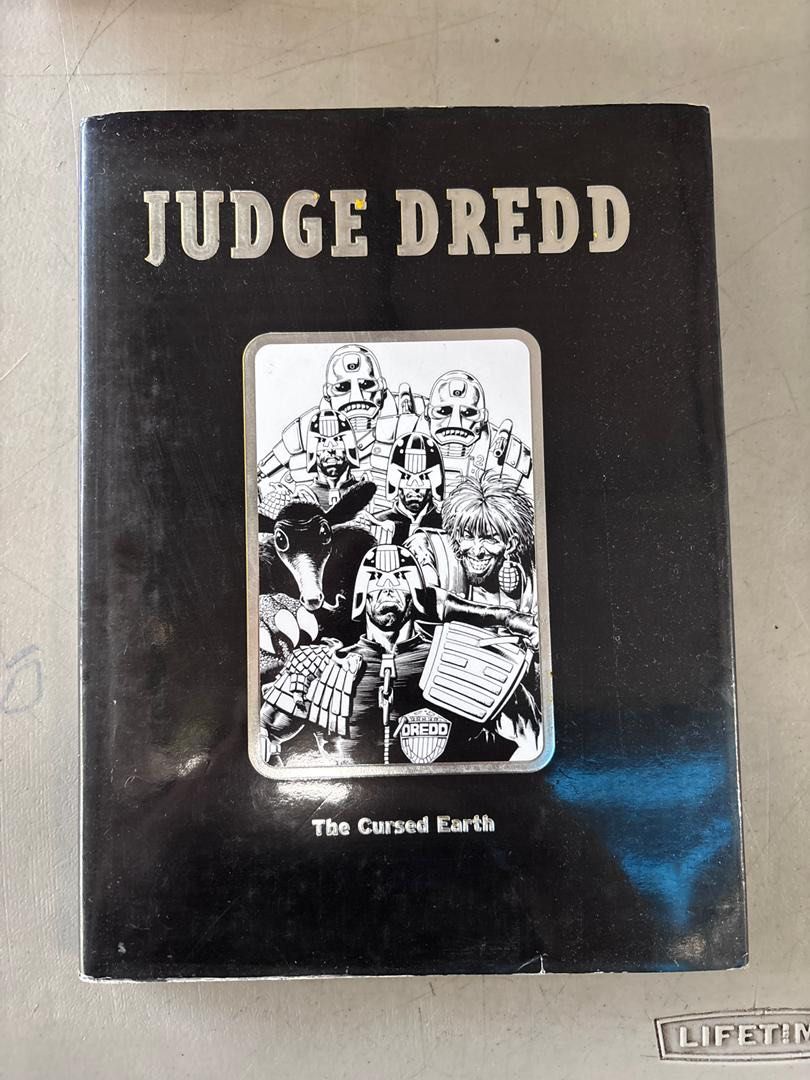 Judge Dredd Lettering Judge Dredd: The Cursed Earth Comic Book, Hobbies & Toys, Books ...
