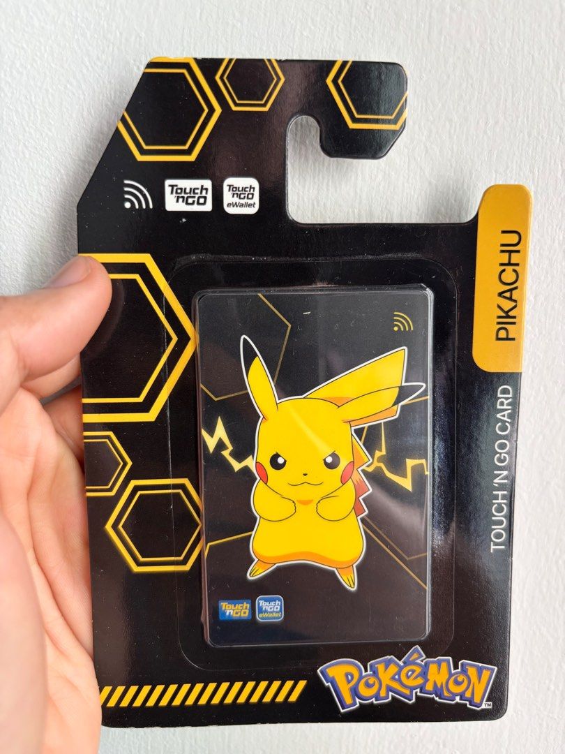 LED Pokemon Pikachu Touch 'n Go Card(Limited Edition), Hobbies & Toys ...