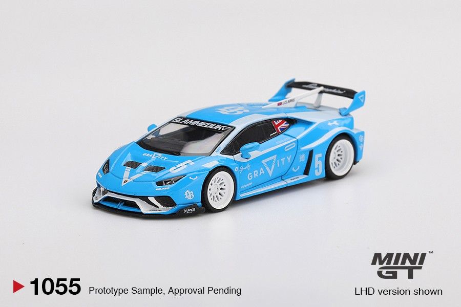 Mini GT Liberty Walk card LB☆WORKS Lamborghini Huracán GT GRAVITY