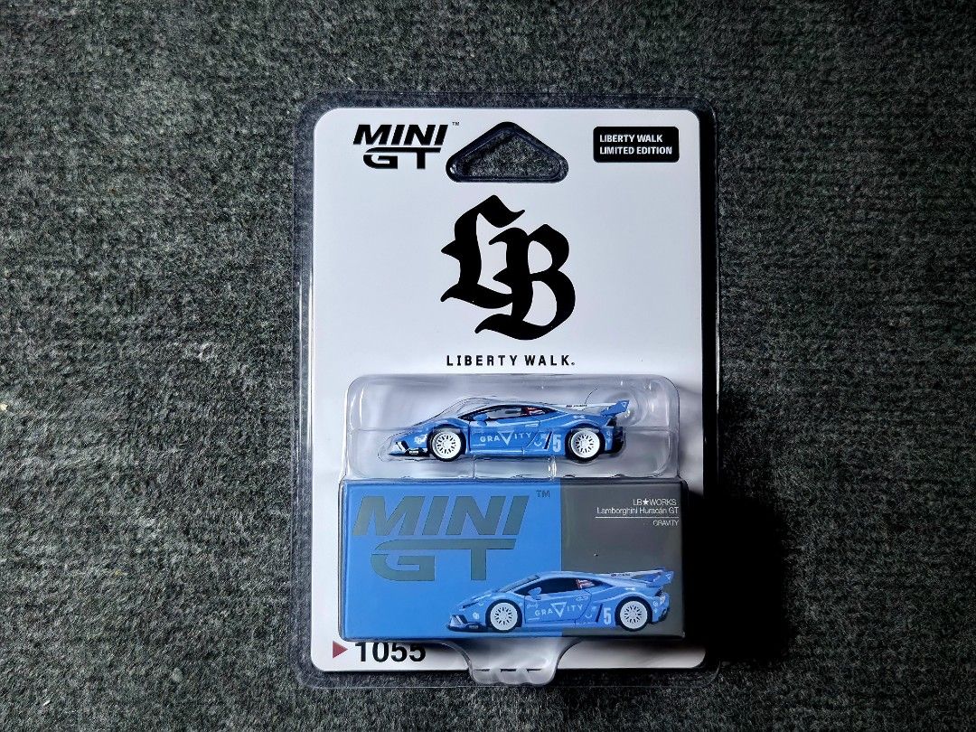 Mini GT Liberty Walk card LB☆WORKS Lamborghini Huracán GT GRAVITY
