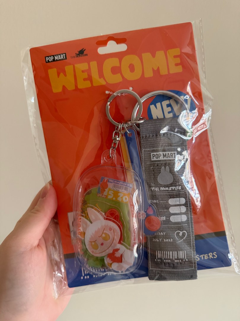 Popmart Wacky Mart Keychain, Hobbies & Toys, Toys & Games on Carousell