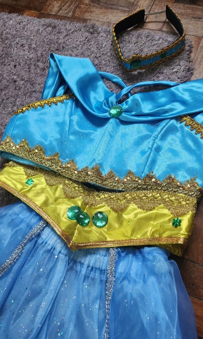 Princess Jasmine Costume (Middle Eastern) (Category: Babies & Kids Fashion) located in Quezon City. Submitted by jacqueline_velasco14 (Listing ID 1412786258, Image 2). Description: payment via BPI or gcash.