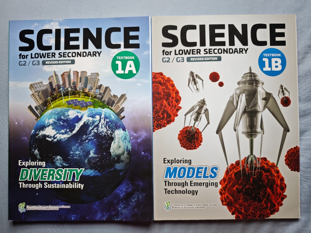 Science for Lower Secondary G2/G3 Textbook 1A & 1B, Hobbies & Toys ...
