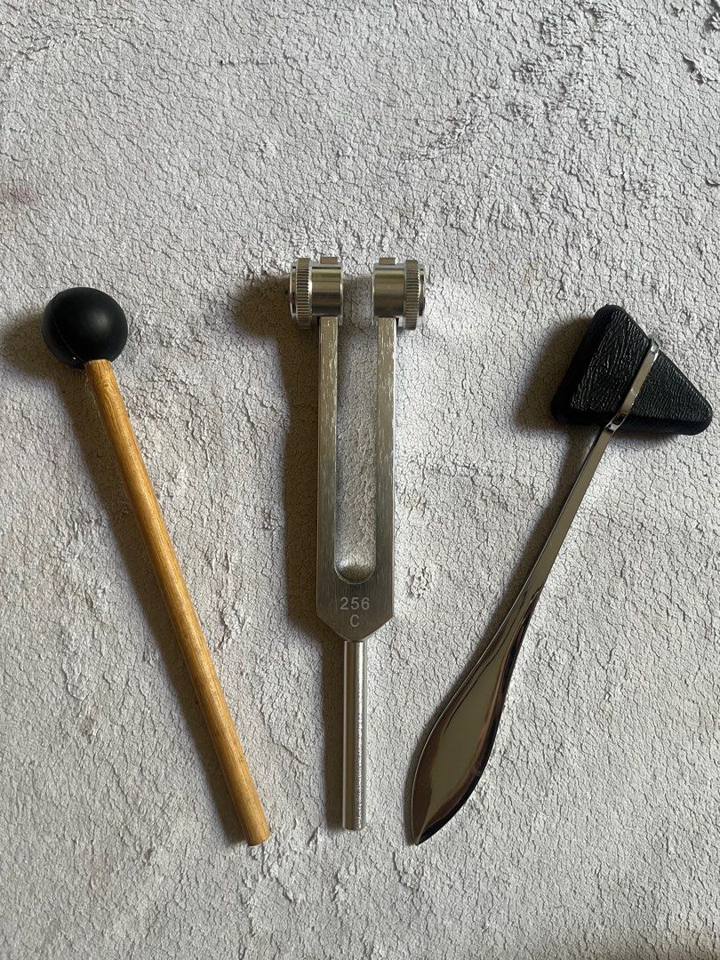 Tuning Fork and Reflex Hammer (Category: Medical Supplies & Tools) located in Cavite. Submitted by tshop2024 (Listing ID 1412751514, Image 1). Description: Tuning Fork & Reflex Hammer for ₱200 only + SF Location: Indang, Cavite Delivery: J&T.