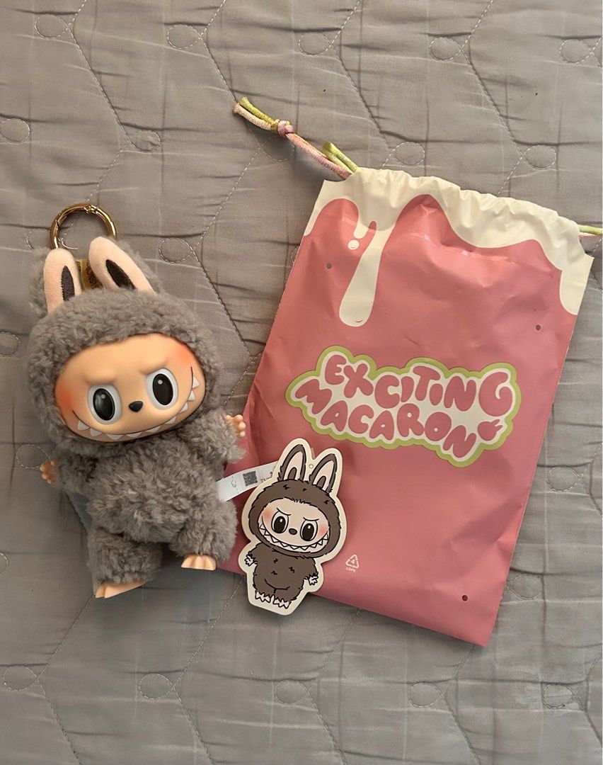 100% Authentic LABUBU Exciting Macaron Sesame Bean 🩶 (Category: Designer & Blind Box Toys) located in Quezon City. Submitted by fashionfindsmanile (Listing ID 1407818975, Image 3). Description: 🩶Labubu Exciting Macaron Sesame Bean🩶 100% Authentic, Brand New Never used, just opened box With packaging RFS: gifted but I don’t use Labubu.