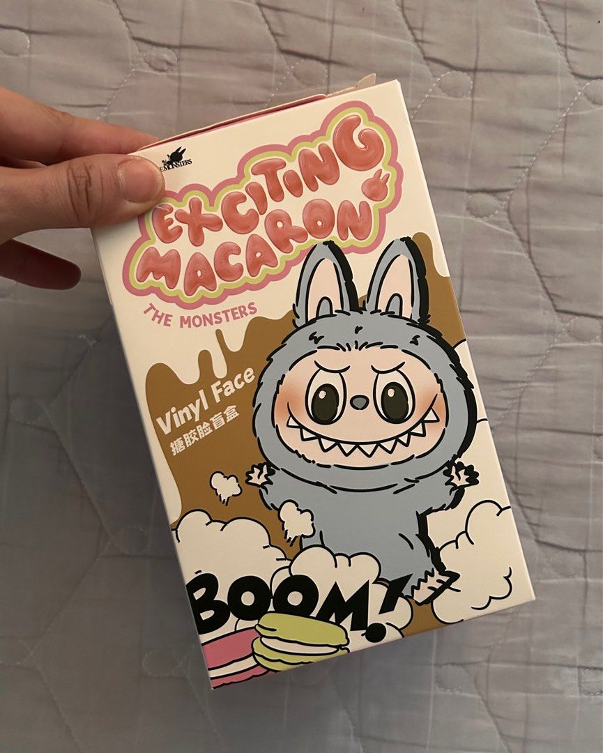 100% Authentic LABUBU Exciting Macaron Sesame Bean 🩶 (Category: Designer & Blind Box Toys) located in Quezon City. Submitted by fashionfindsmanile (Listing ID 1407818975, Image 1). Description: 🩶Labubu Exciting Macaron Sesame Bean🩶 100% Authentic, Brand New Never used, just opened box With packaging RFS: gifted but I don’t use Labubu.