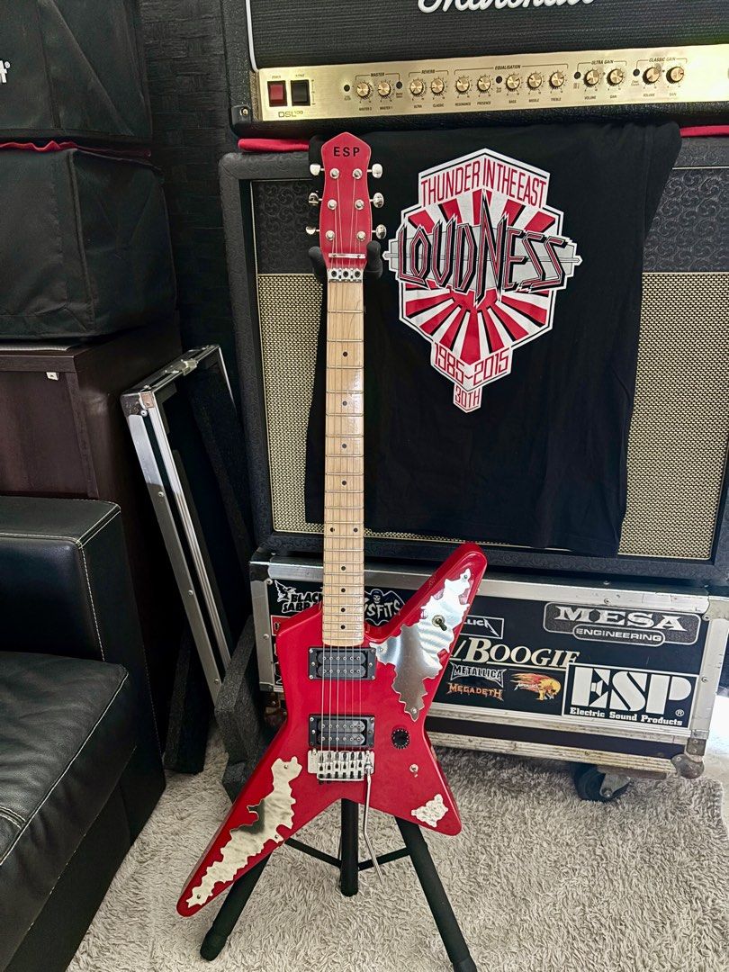 80s Random Star Akira Takasaki Guitar Japan made navigator esp