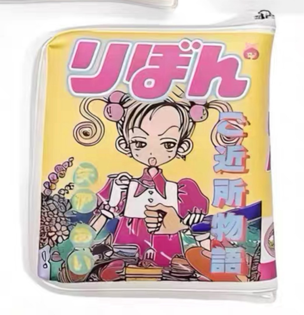 日本卡通 近所物語 實果子 環保袋, 女裝, 手袋及銀包, 多用途袋 - Carousell