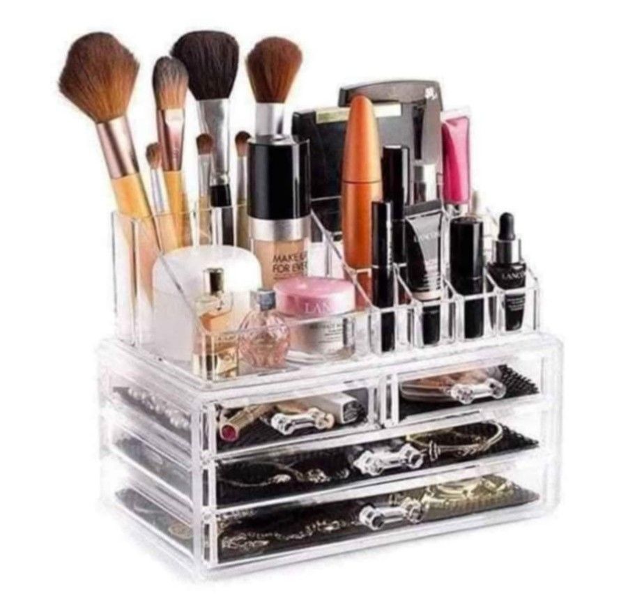 Acrylic make up organizer (Category: Makeup) located in Manila. Submitted by yzlshop (Listing ID 1407867461, Image 1). Description: .