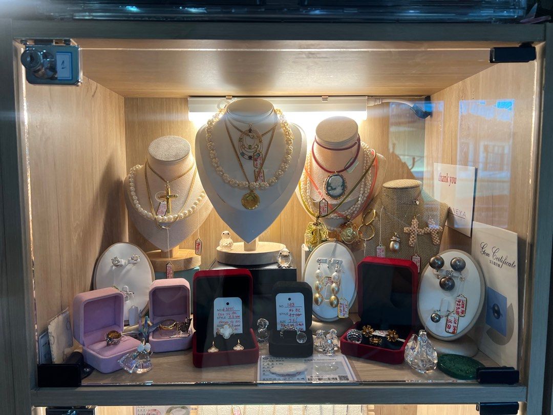 Assorted Jewelry - Necklaces, Watches, Rings (Category: Necklaces) located in Cebu City. Submitted by cringedeclutters (Listing ID 1407800672, Image 2). Description: PM for detailed pics and more - Necklaces: Gold and silver options with pendants. - Watches: Diverse band styles available. - Rings: Featuring gemstone designs. - Styles: Suitable for various tastes and occasions. .