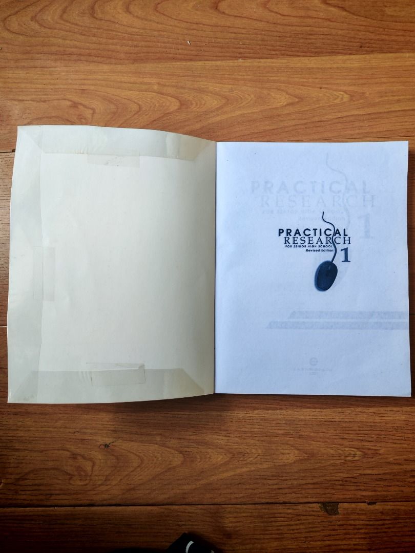 [C&E] Practical Research 1 for Senior High School (Revised Edition) (Category: Textbooks) located in Quezon City. Submitted by cereus (Listing ID 1407917080, Image 3). Description: [BUY 1 AND GET ANOTHER ACADEMIC BOOK FOR 200 PESOS] Author: Amadeo P. Cristobal Jr., Maura Dela Cruz-Cristobal Publisher: C & E Publishing, Inc. Edition: Revised Edition Copyright: 2022 Original Price: PHP 495.