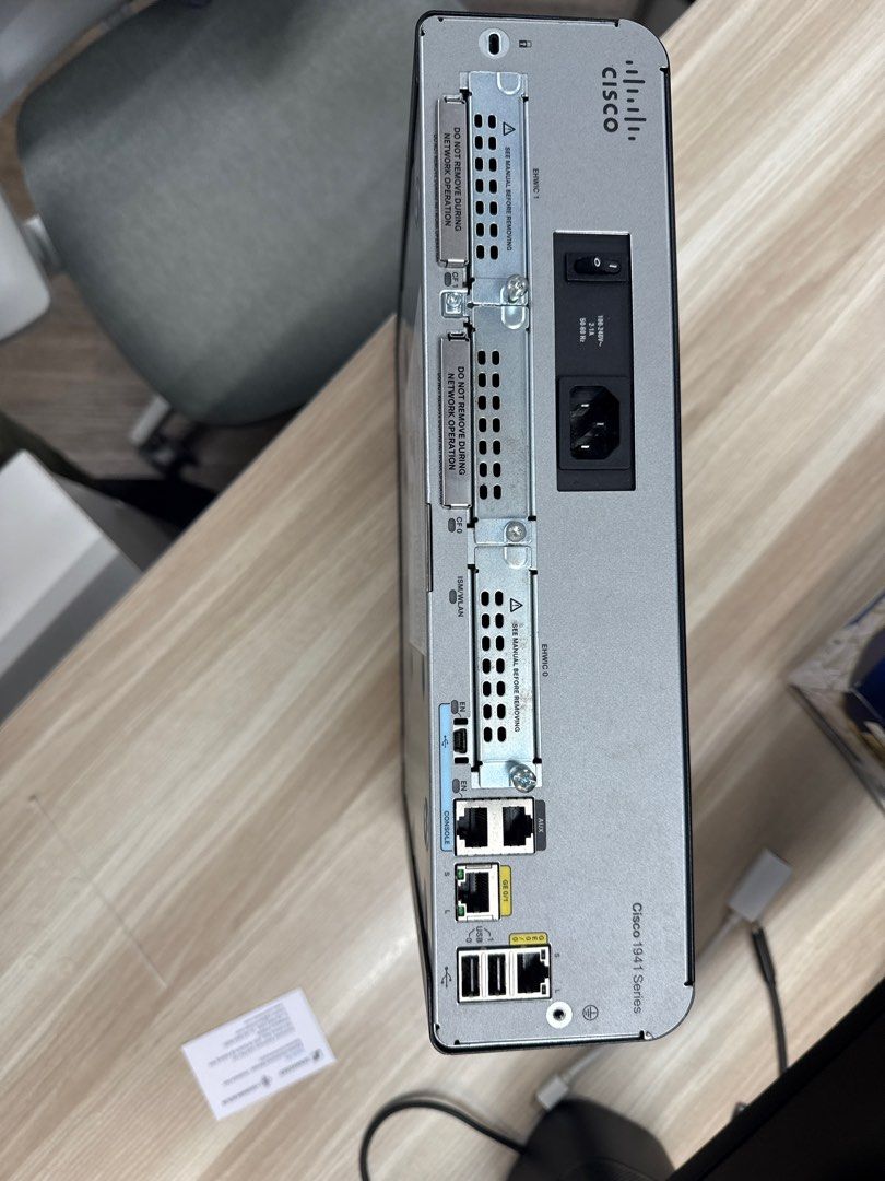 Cisco 1900 Series Router, Computers & Tech, Parts & Accessories ...