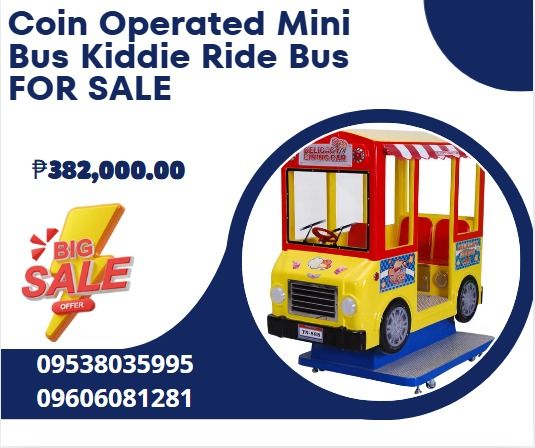 Coin Operated Mini Bus Kiddie Ride Bus FOR SALE, Everything Else ...