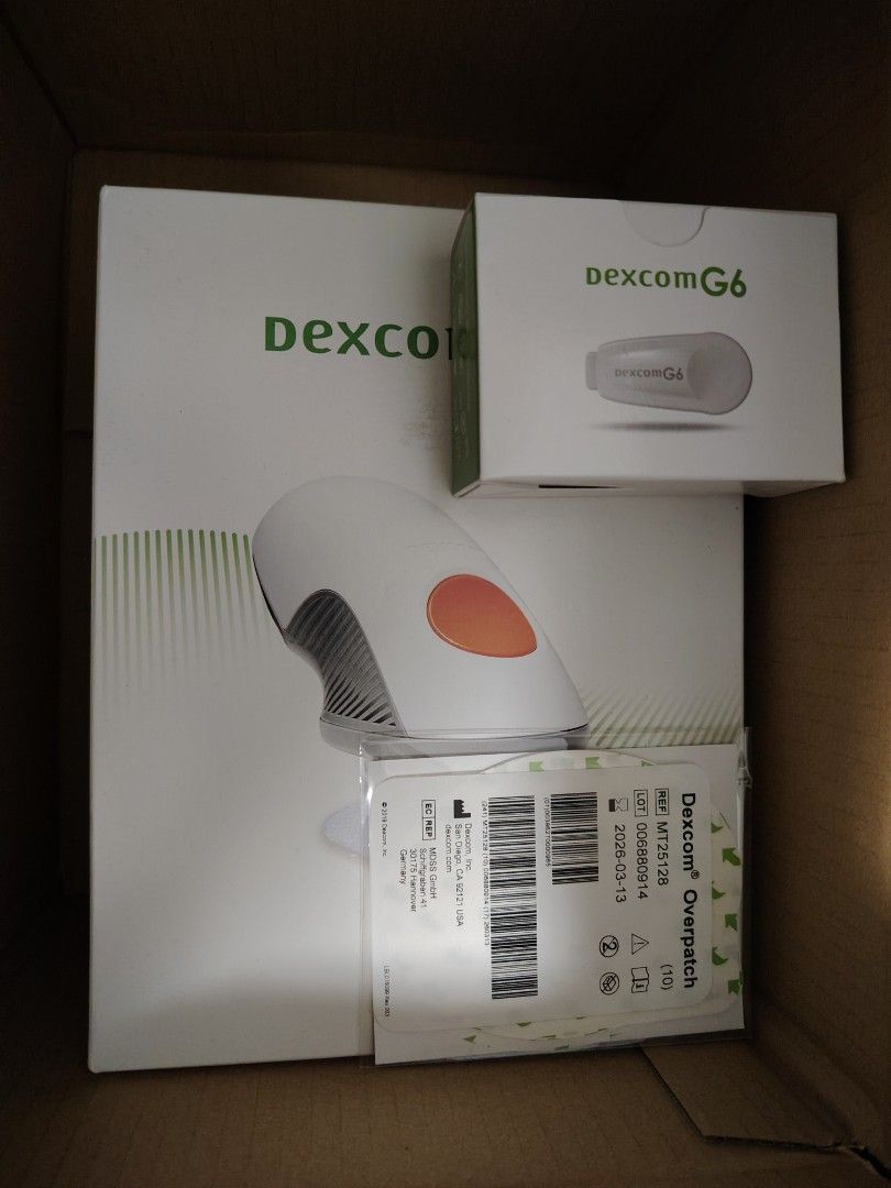Dexcom G6 Continuous Glucose Monitoring System, Health & Nutrition ...