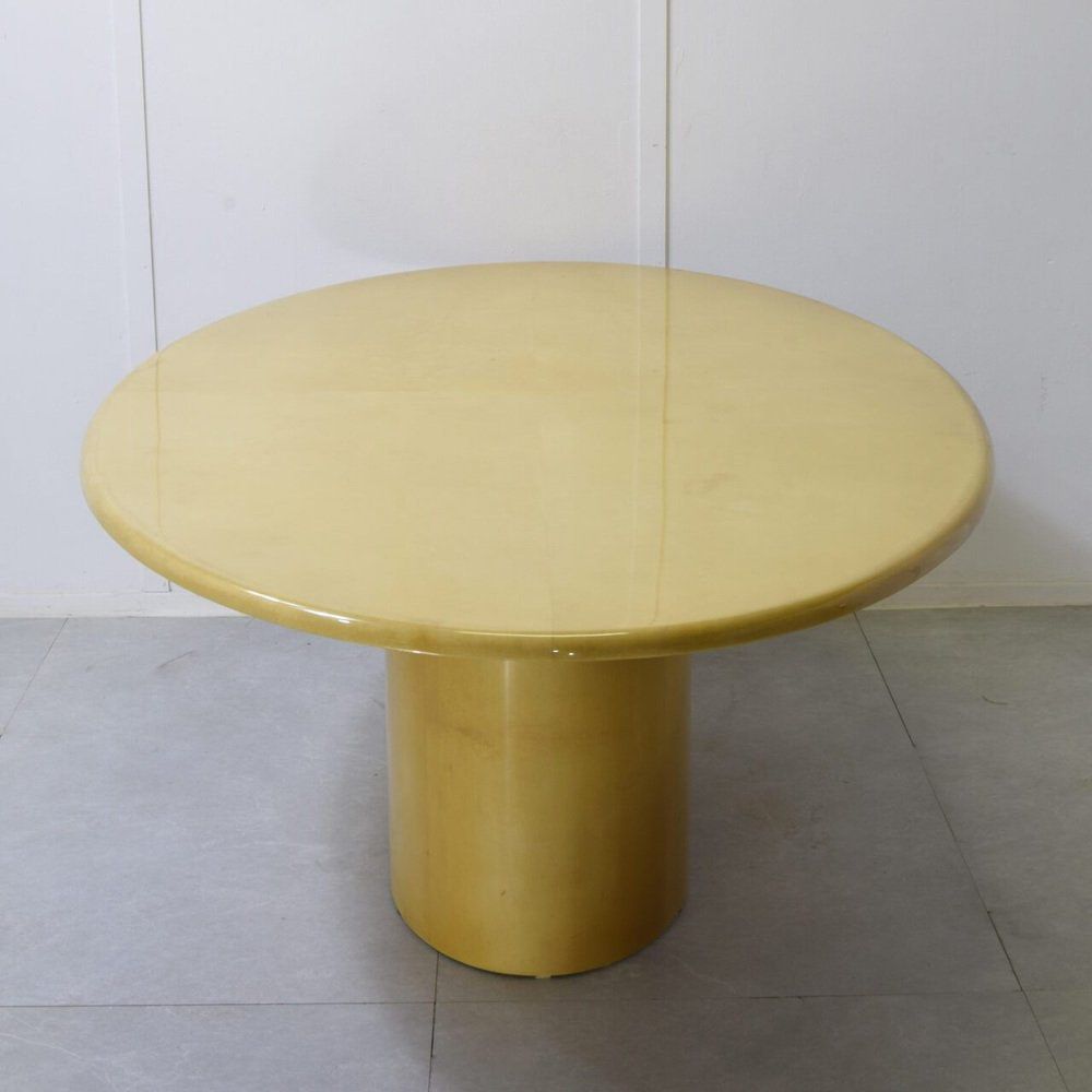 Full Solid Marble Oval Dining Table (Category: Tables & Sets) located in Singapore. Submitted by krispyrice (Listing ID 1407805908, Image 2). Description: Sits 6 comfortably, beautiful centrepiece of a room, vintage 1970s Italian design. Cream-coloured elegant marble dining table in good condition, some minor wear. VERY sturdy and heavy. Kept in a pets free, kids free, non-smoking home. Dimensions in the last pic! Please arrange your own transpor
