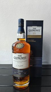 Glenlivet Master Distiller's Reserve Small Batch 12 Year Old, Sherry & American Oak & Traditional Oak Cask, Batch No. 9378/001, 40% whisky bottle