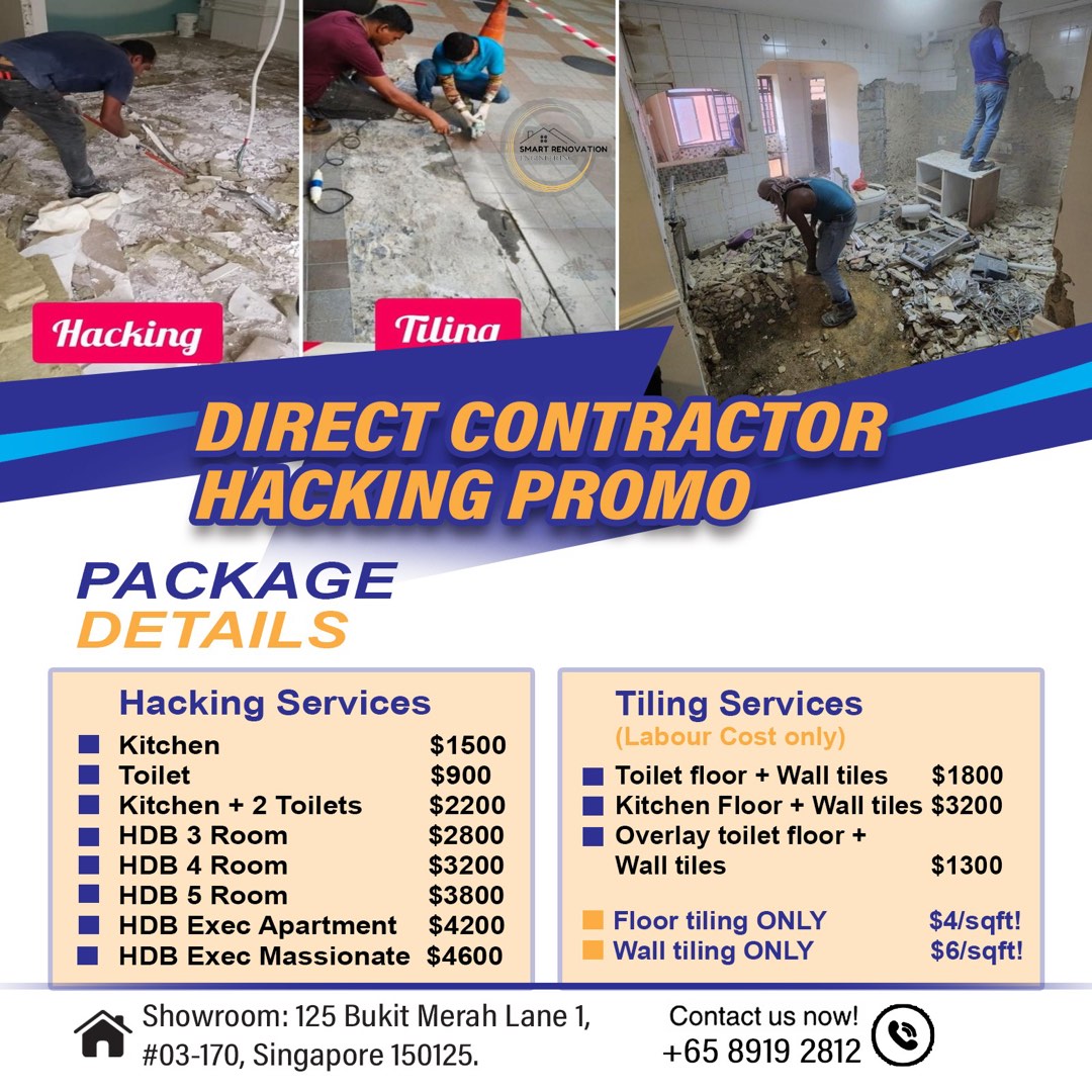 Hacking/Tiling/Direct contractor/Reinstatement works/Home Reinstatement ...