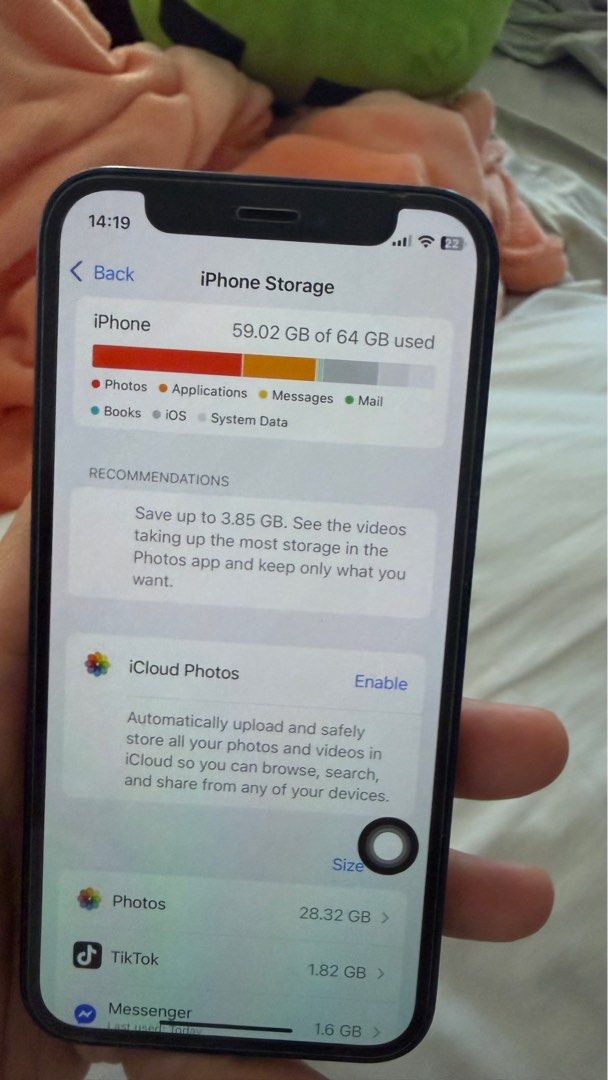 Iphone 12 mini blue 64gb (Category: iPhone 12 Series) located in Santa Rosa. Submitted by jestine902 (Listing ID 1407814573, Image 3). Description: Unlocked, back up phone seldom used Unit only.